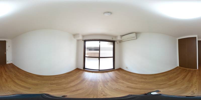 パノラマ画像洋室