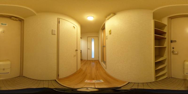 パノラマ画像玄関