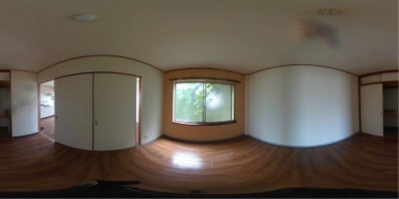 パノラマ画像洋室