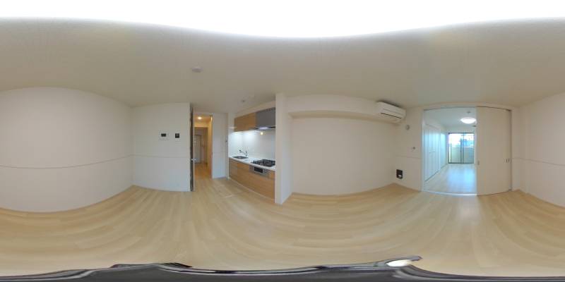 パノラマ画像リビング