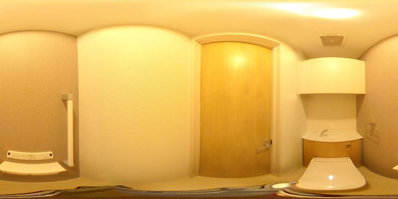 パノラマ画像トイレ