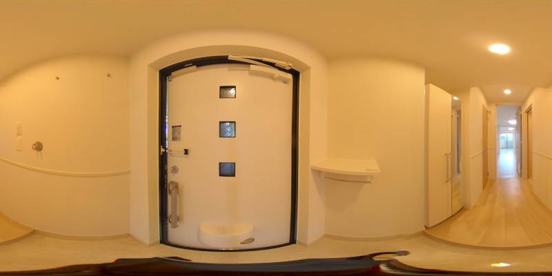 パノラマ画像玄関