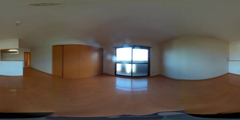 パノラマ画像リビング