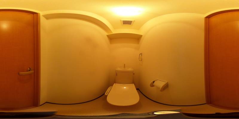 パノラマ画像トイレ