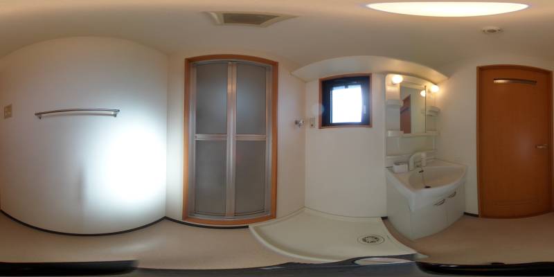 パノラマ画像洗面所