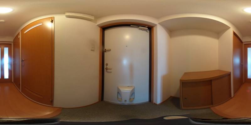 パノラマ画像玄関