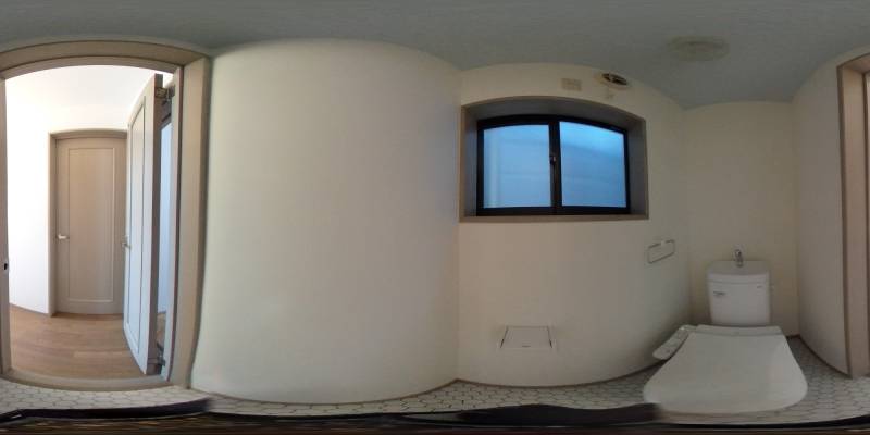 パノラマ画像トイレ