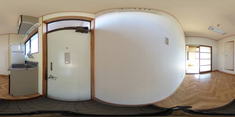 パノラマ画像玄関