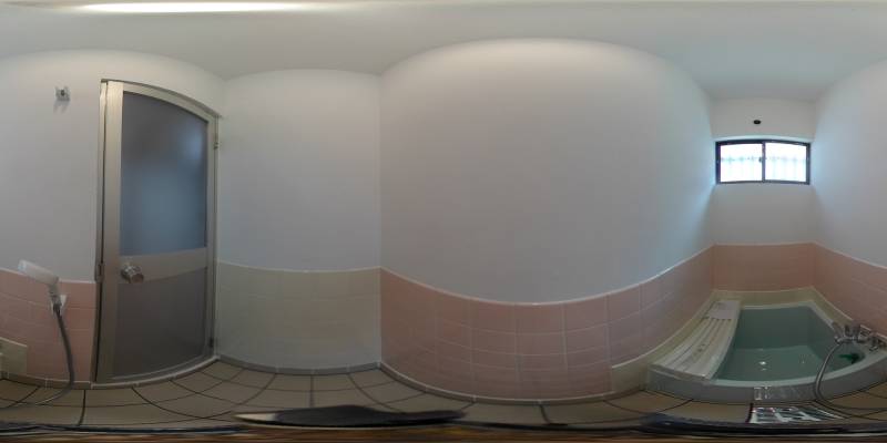 パノラマ画像バスルーム