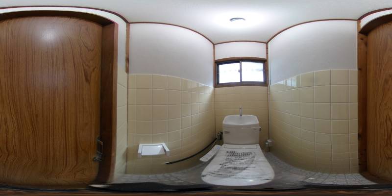 パノラマ画像トイレ