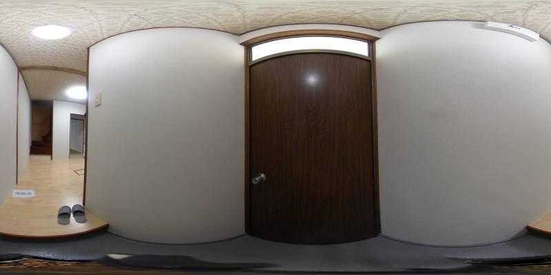 パノラマ画像玄関