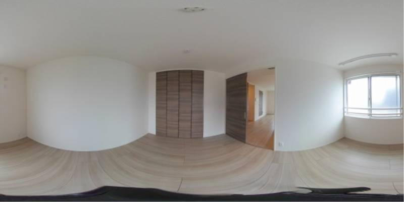 パノラマ画像洋室