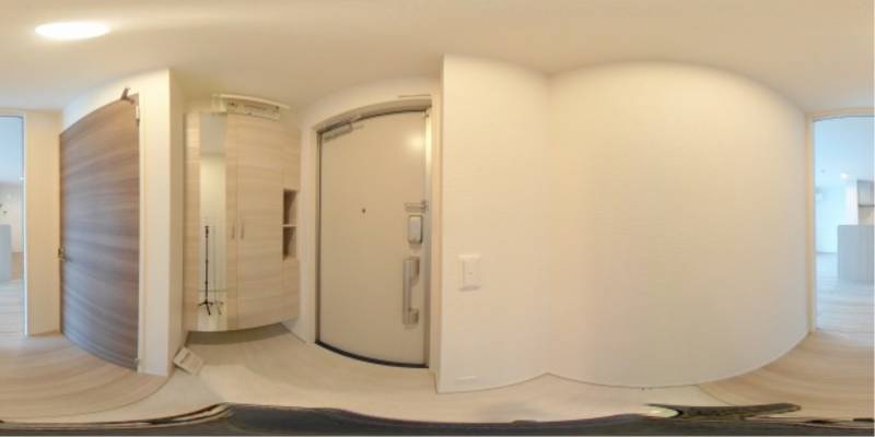 パノラマ画像玄関