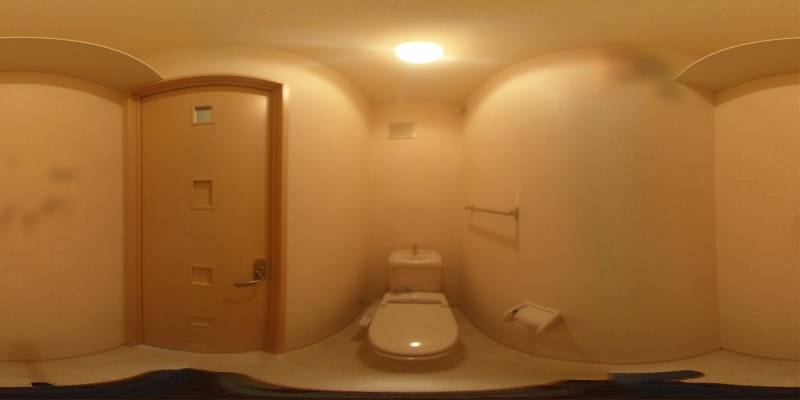 パノラマ画像トイレ