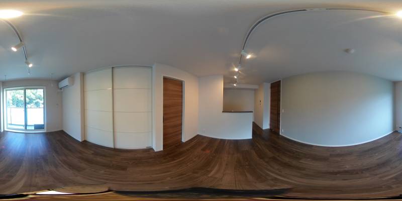 パノラマ画像リビング