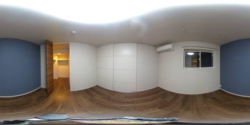 パノラマ画像洋室