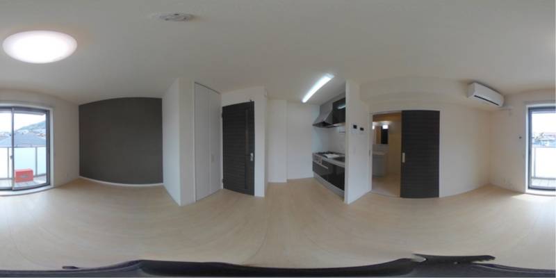 パノラマ画像洋室