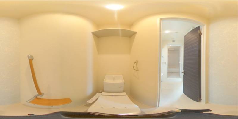 パノラマ画像トイレ