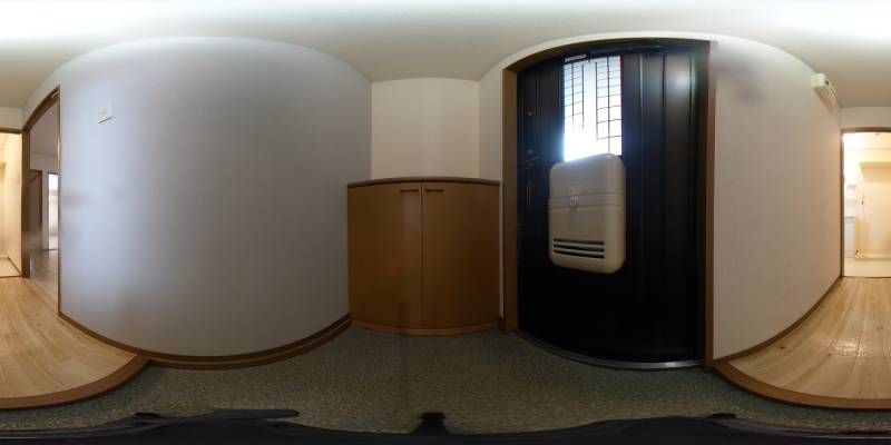 パノラマ画像玄関