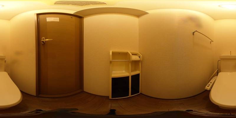 パノラマ画像トイレ