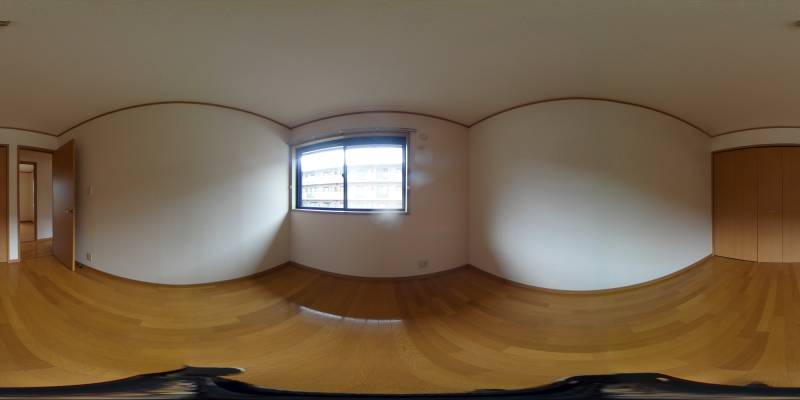 パノラマ画像洋室