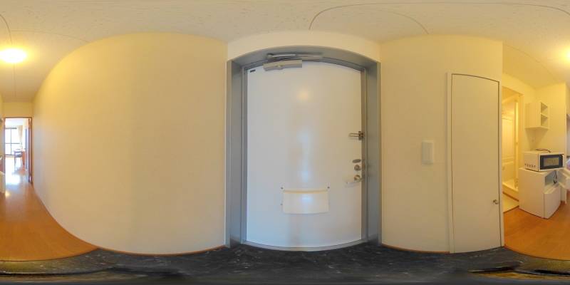 パノラマ画像玄関