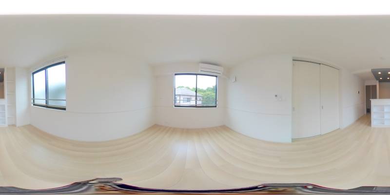 パノラマ画像リビング