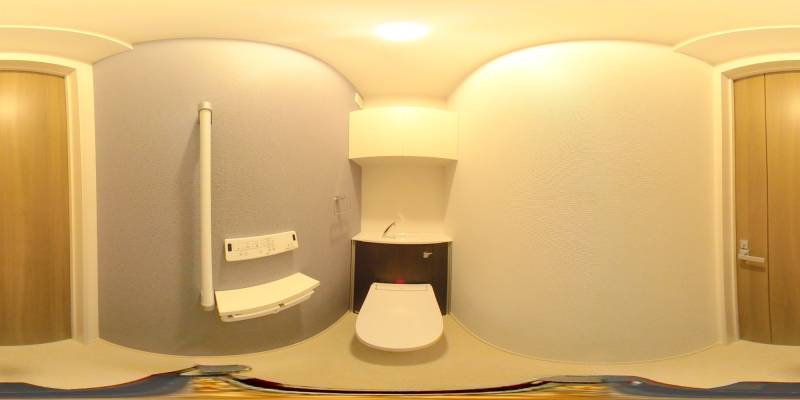 パノラマ画像トイレ