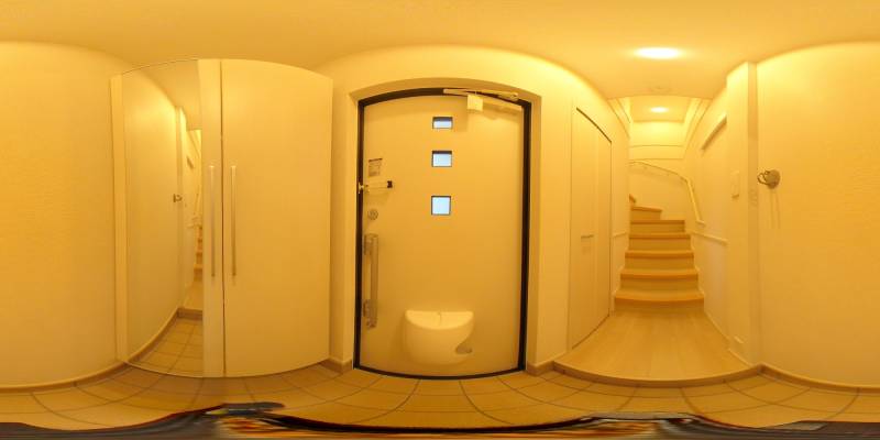 パノラマ画像玄関