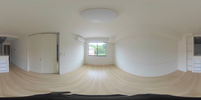 パノラマ画像リビング