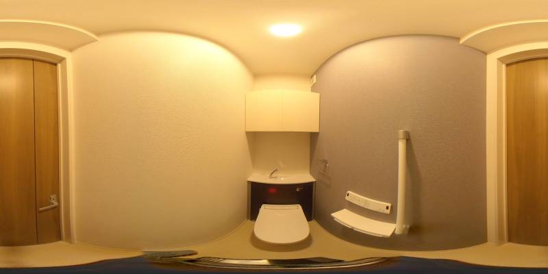 パノラマ画像トイレ