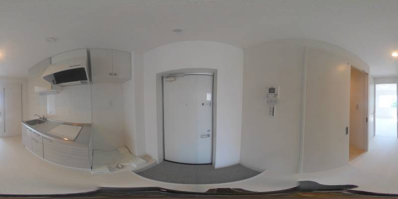 パノラマ画像玄関