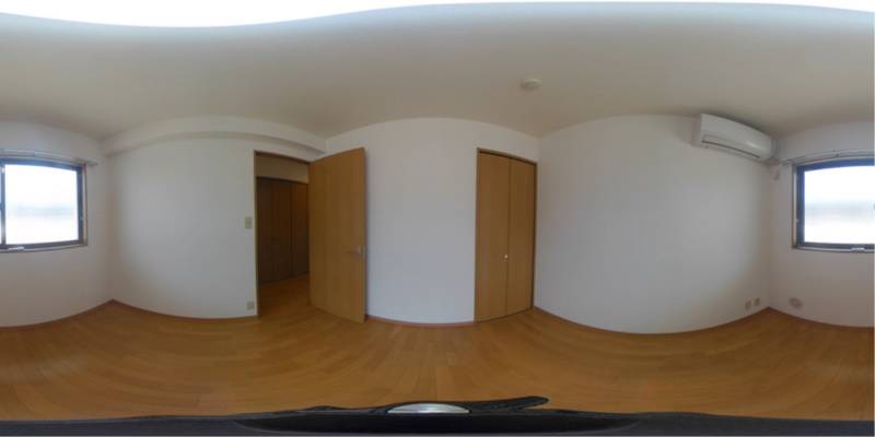 パノラマ画像洋室