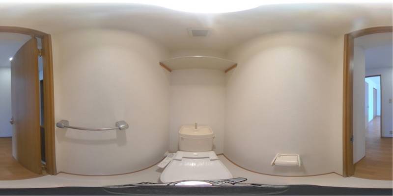 パノラマ画像トイレ