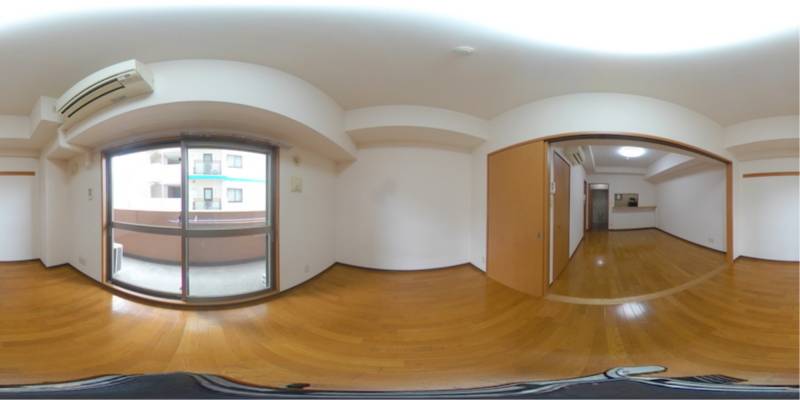 パノラマ画像洋室