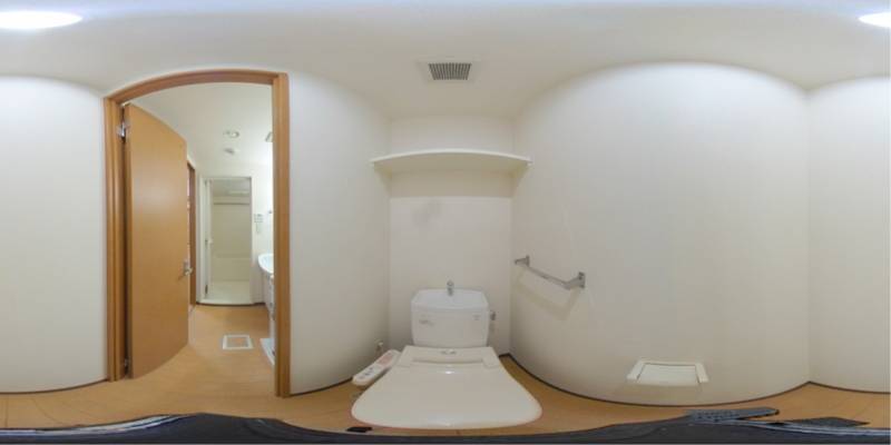 パノラマ画像トイレ
