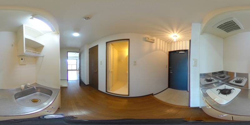 パノラマ画像キッチン