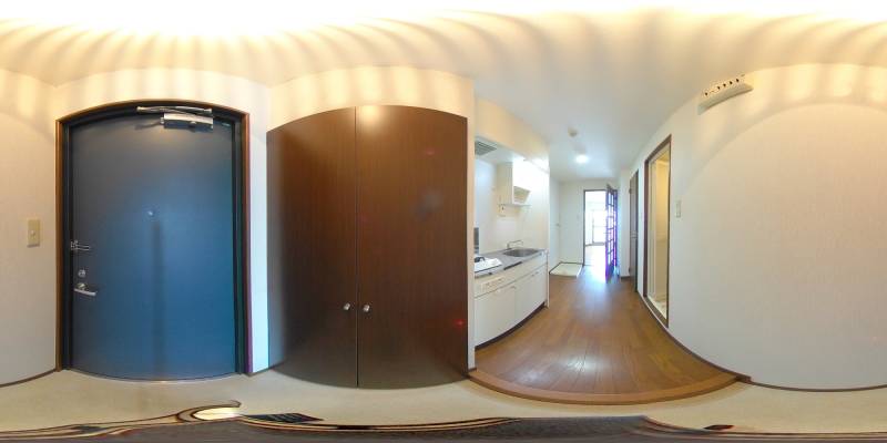 パノラマ画像玄関