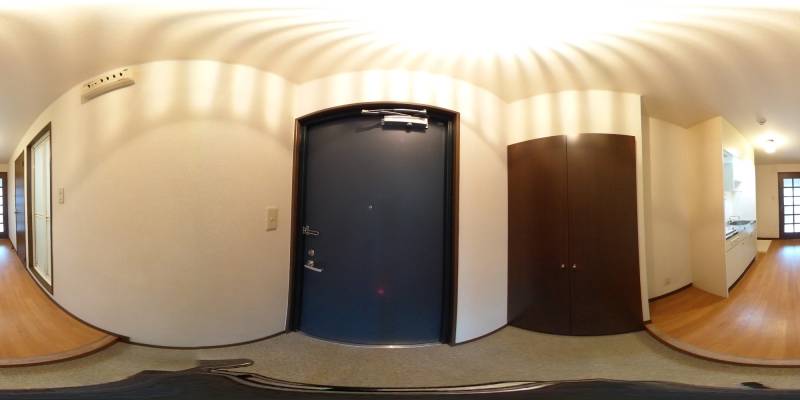 パノラマ画像玄関