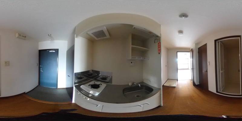 パノラマ画像キッチン