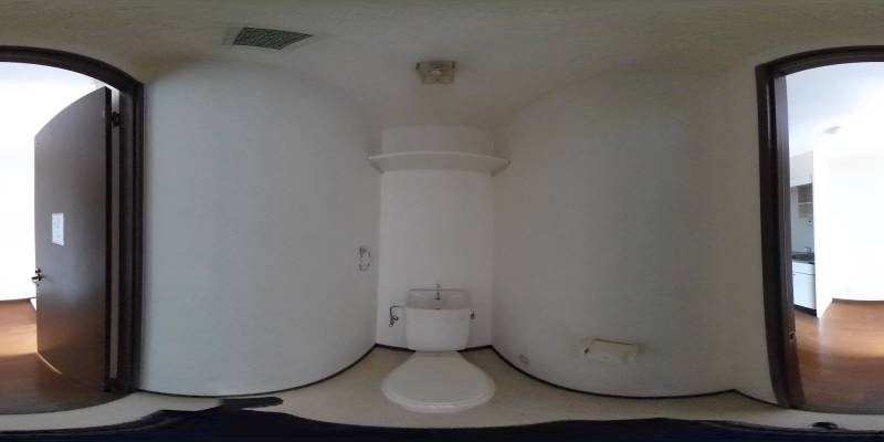 パノラマ画像トイレ