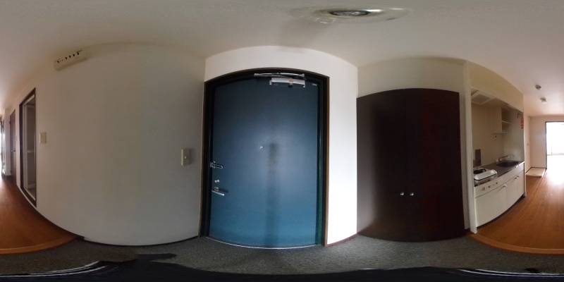 パノラマ画像玄関