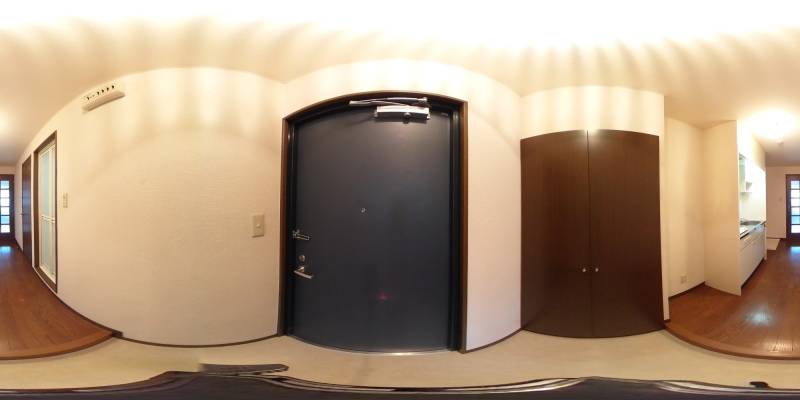 パノラマ画像玄関