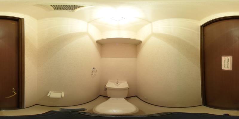 パノラマ画像トイレ