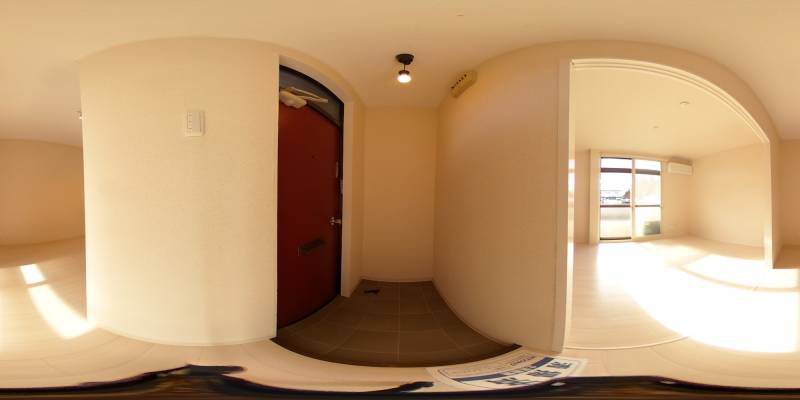 パノラマ画像玄関