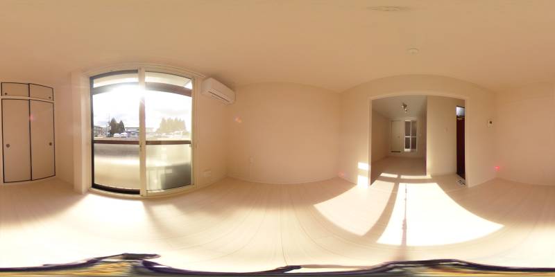 パノラマ画像洋室