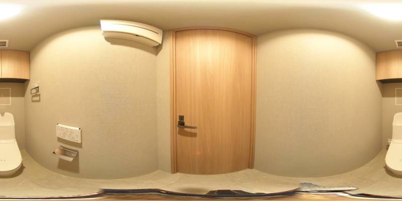 パノラマ画像トイレ