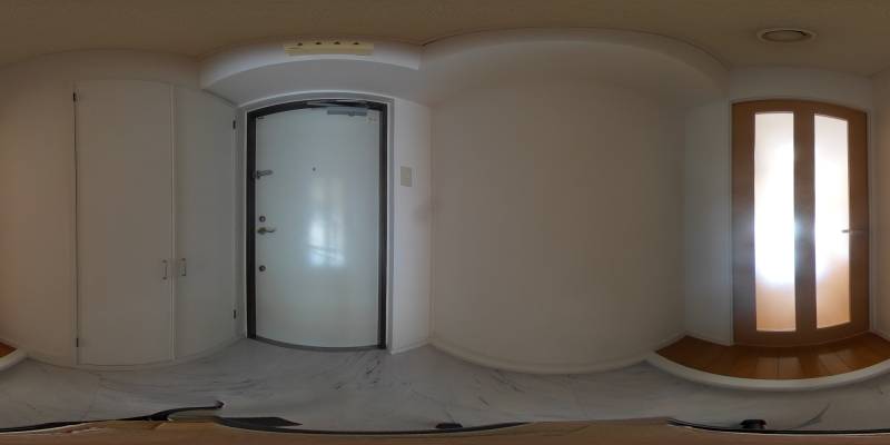 パノラマ画像玄関