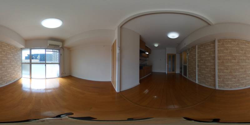 パノラマ画像リビング