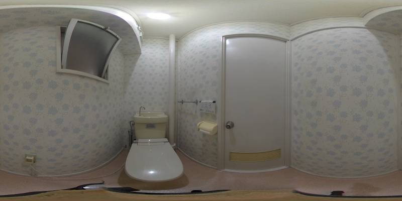 パノラマ画像トイレ